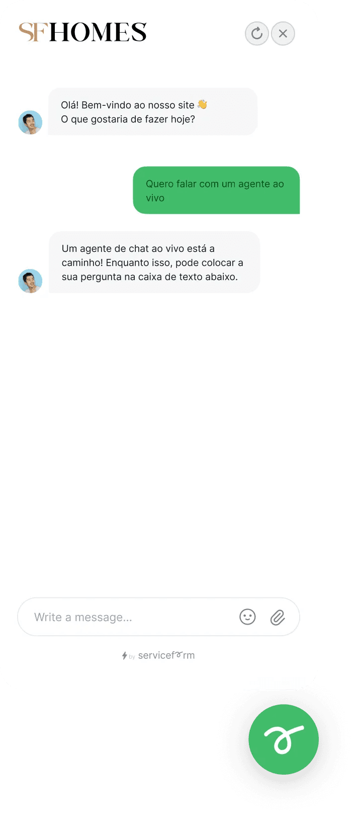 Disponibilidade da equipa